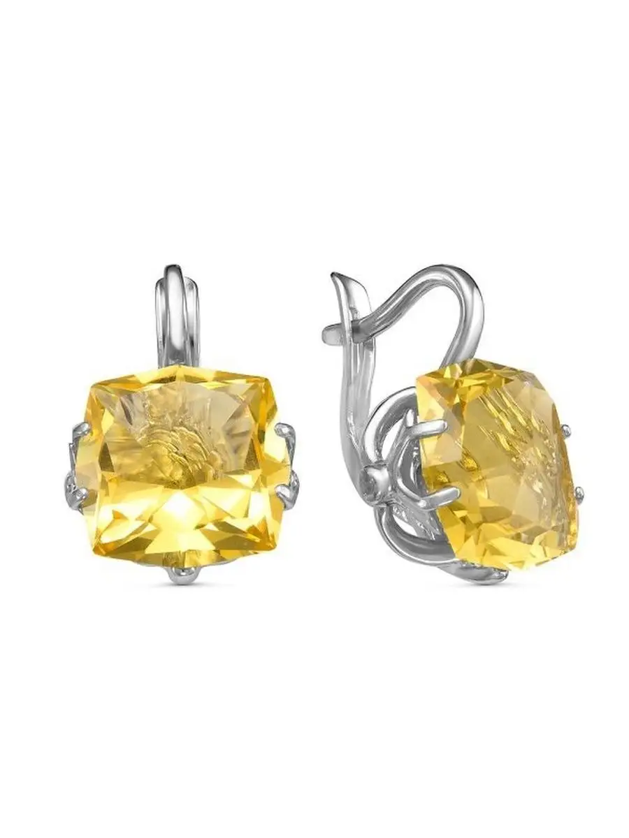 Ювелирные серьги из серебра