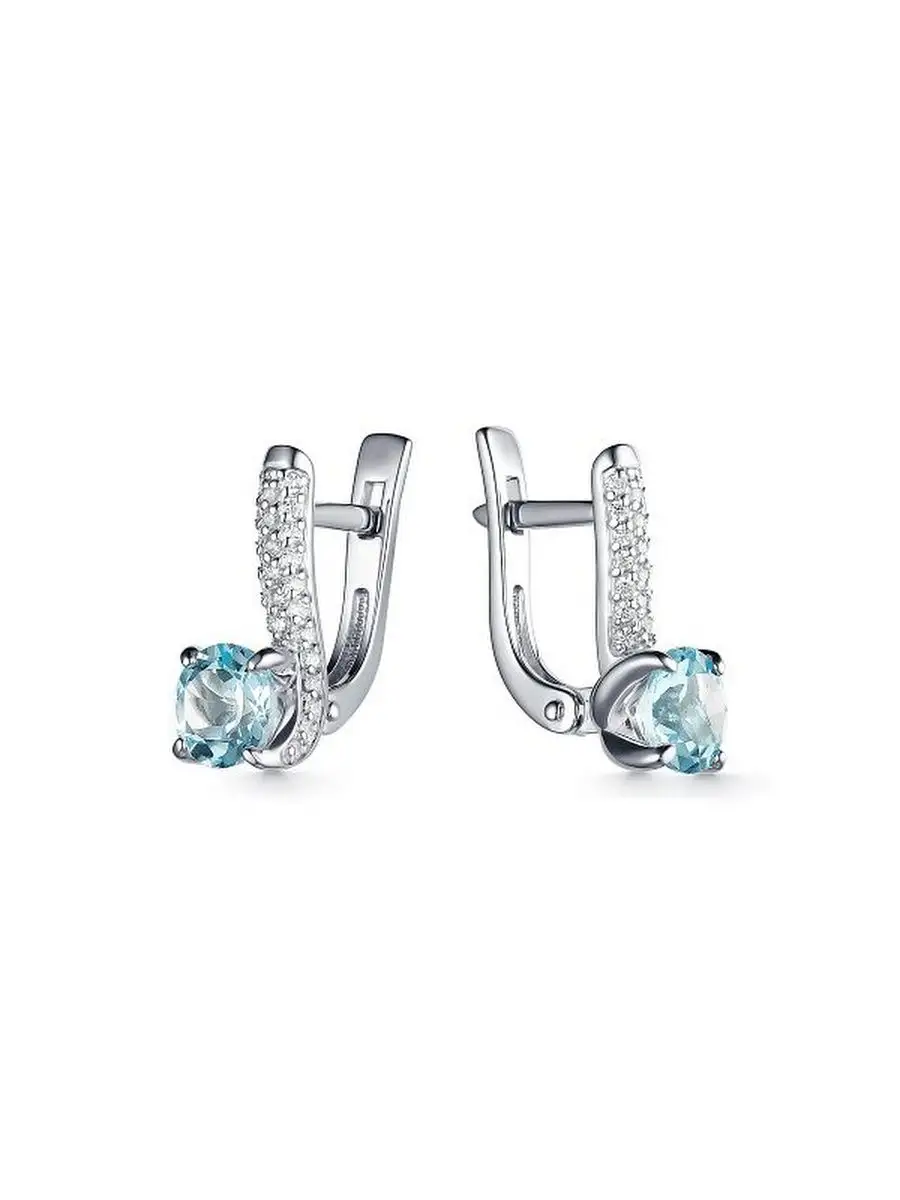 Ювелирные серьги из серебра