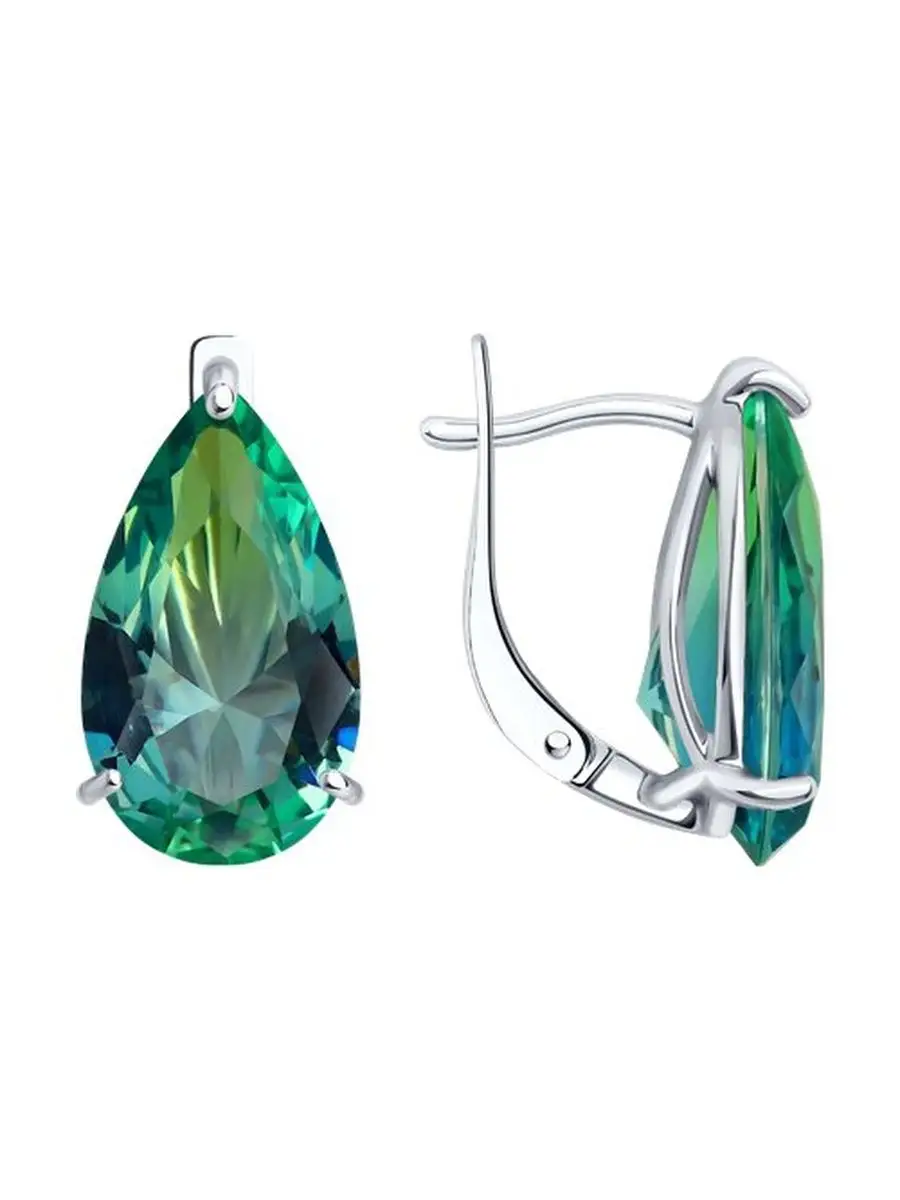 Ювелирные серьги из серебра