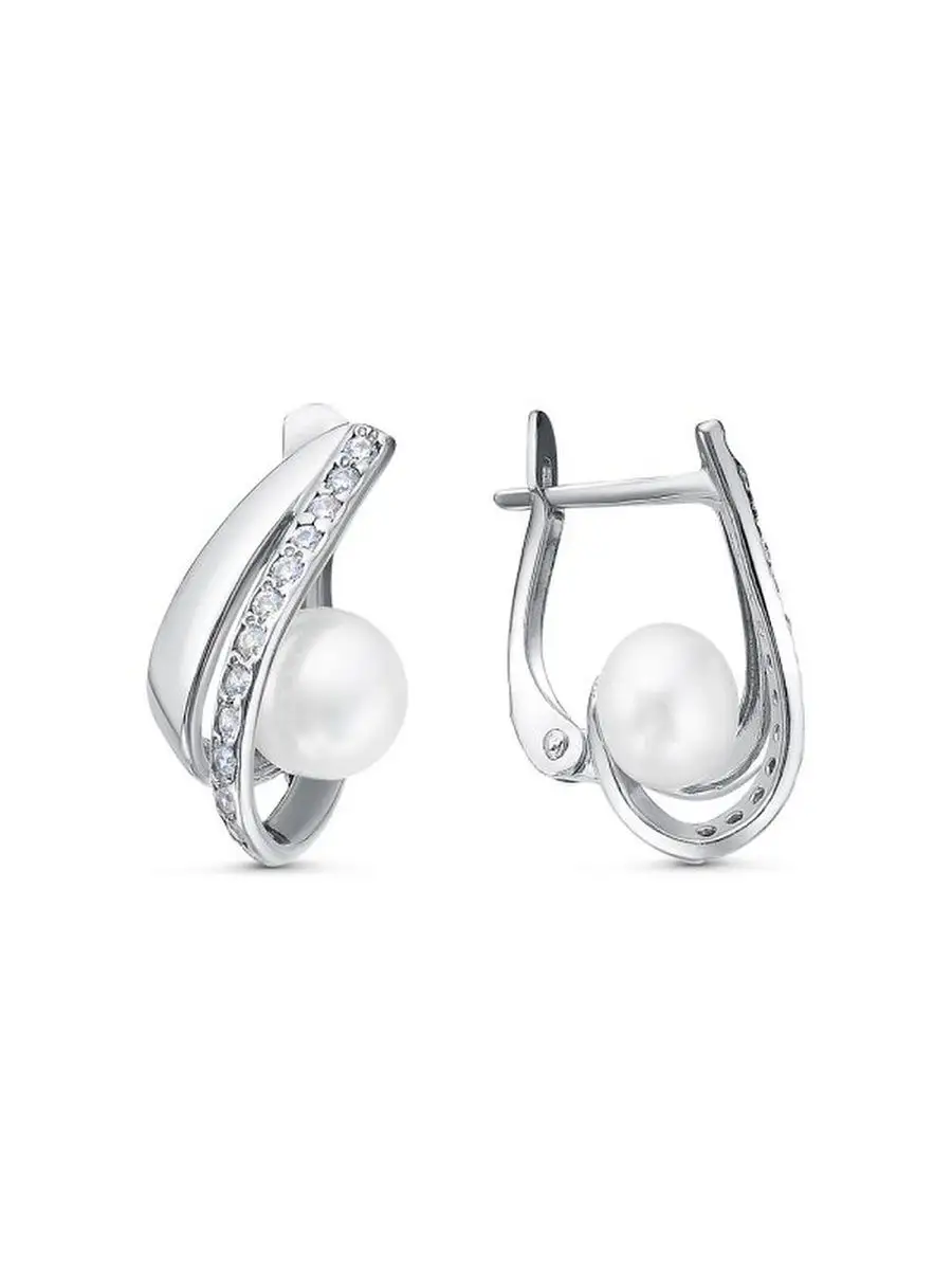 Ювелирные серьги из серебра