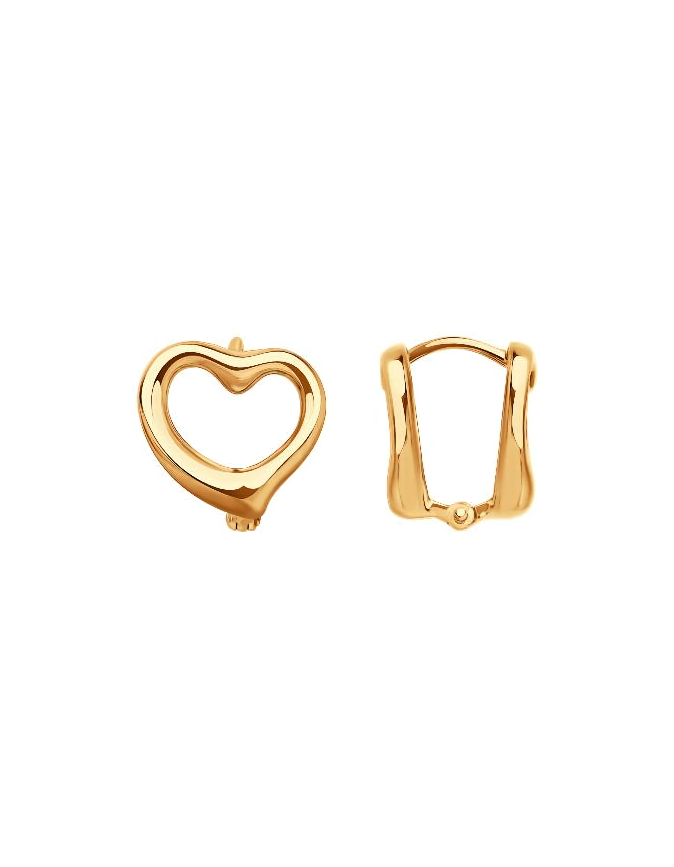 Серьги из золота 375 пробы конго
