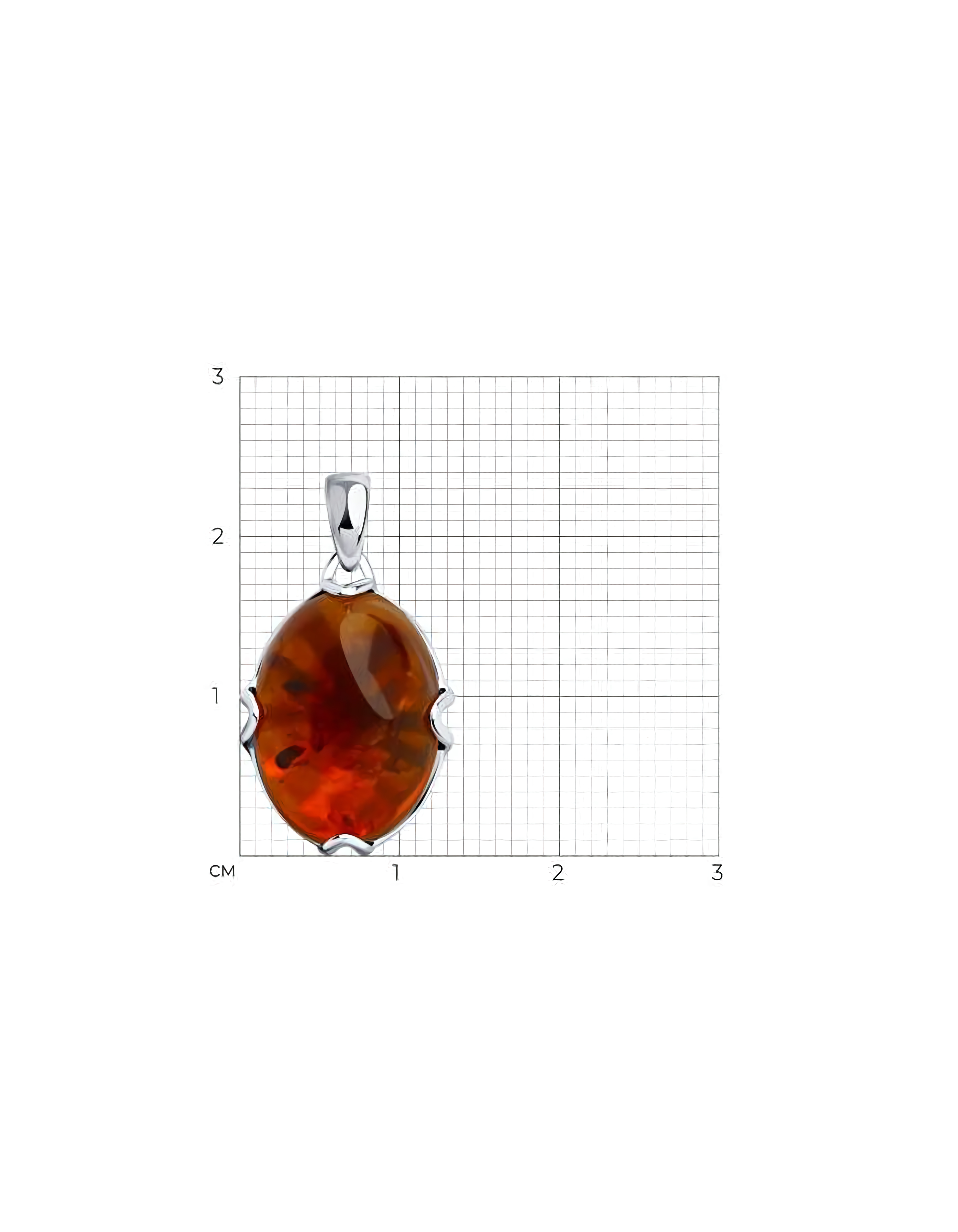 Подвеска женская из серебра — фото 2