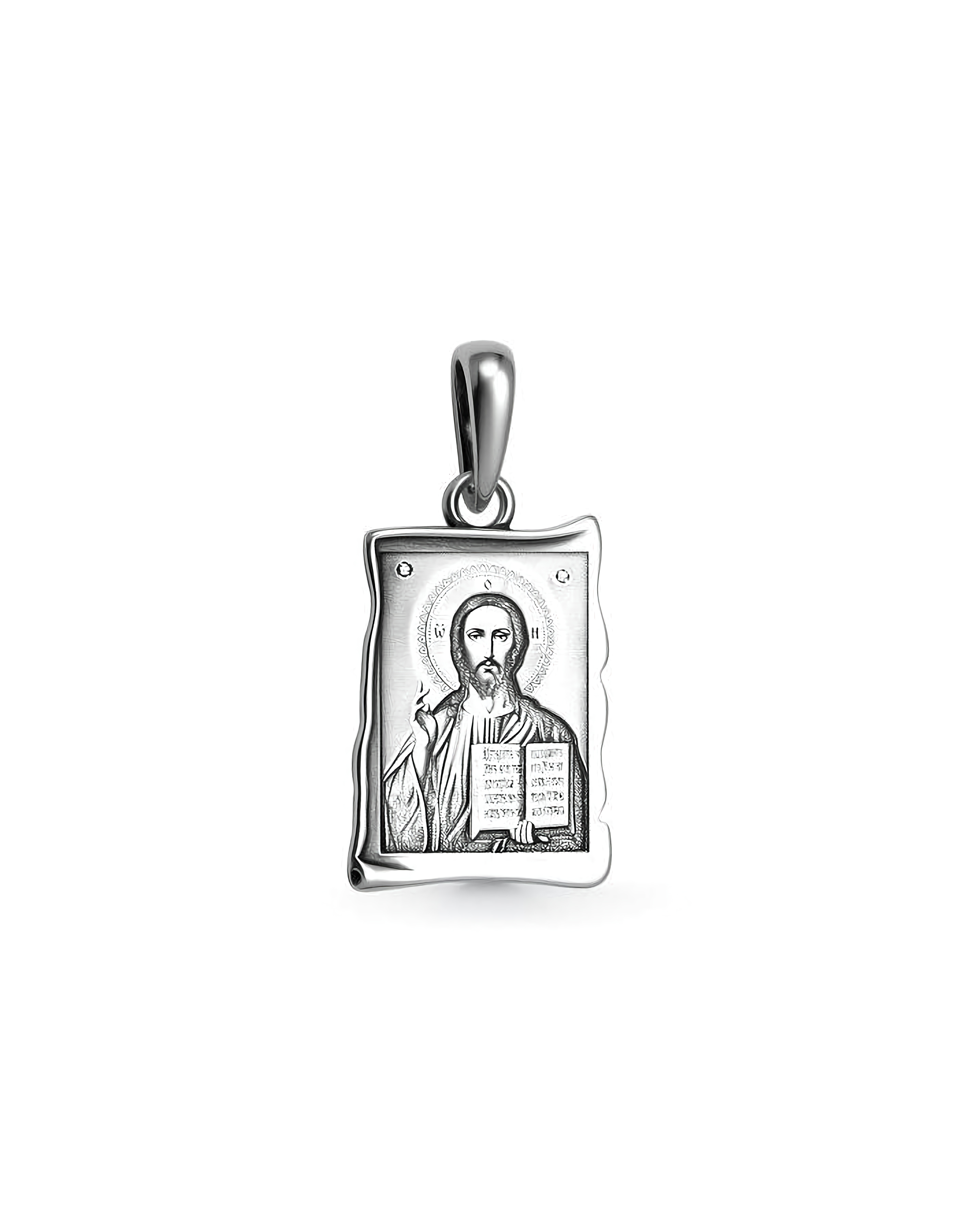 Подвеска иконка из серебра