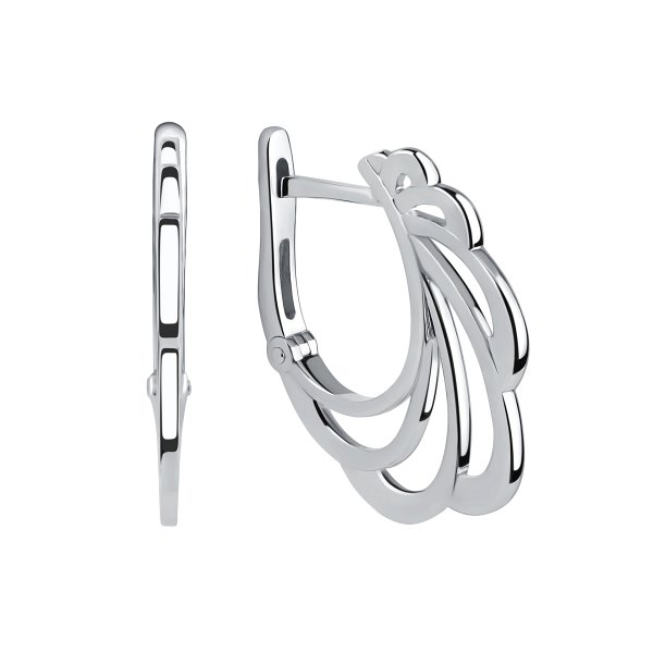 Серьги женские из серебра 925 пробы