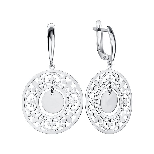 Серьги женские из серебра 925 пробы