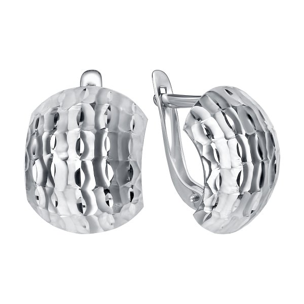 Серьги женские из серебра 925 пробы