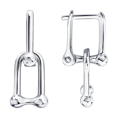 Серьги женские из серебра 925 пробы