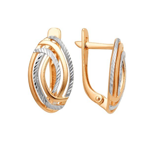 Серьги из золота 585 пробы