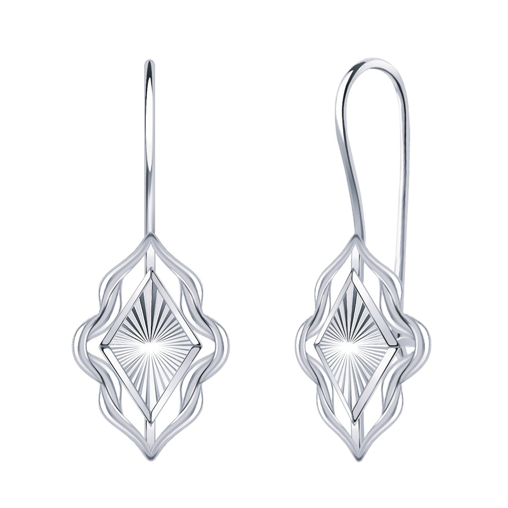 Серьги женские из серебра 925 пробы