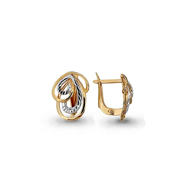 Серьги из золота 585 пробы