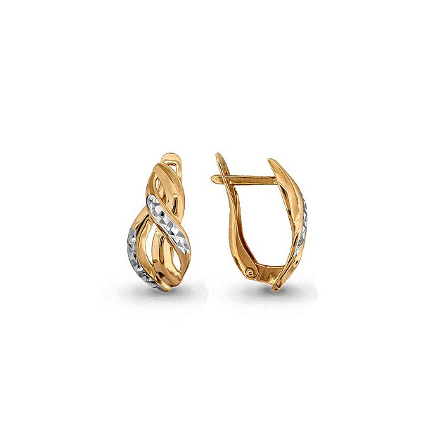Серьги из золота 585 пробы