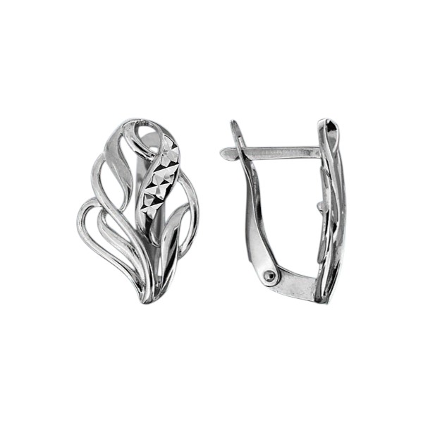 Серьги женские из серебра 925 пробы