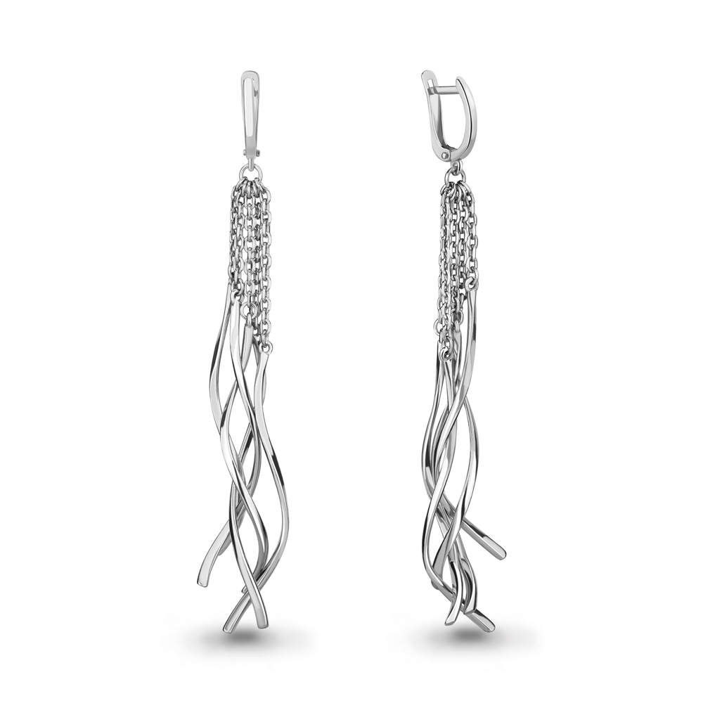 Серьги женские из серебра 925 пробы
