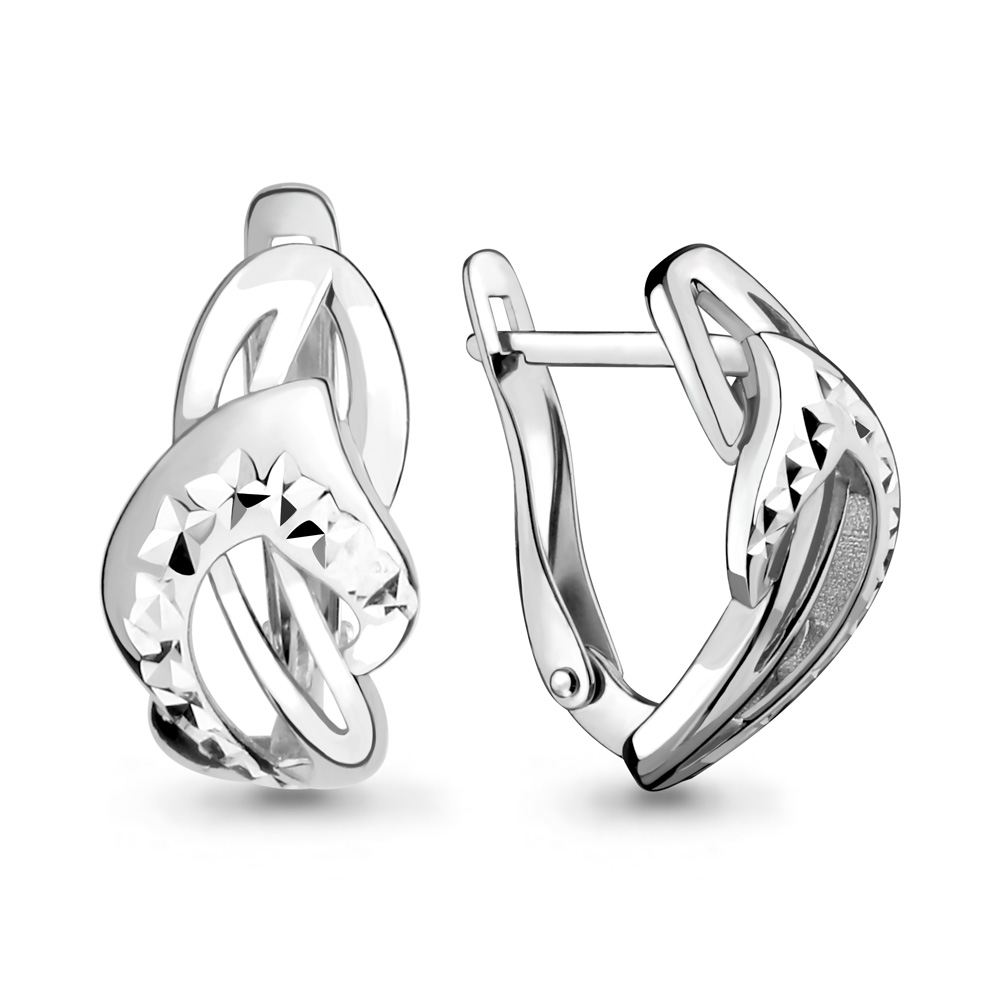 Серьги женские из серебра 925 пробы