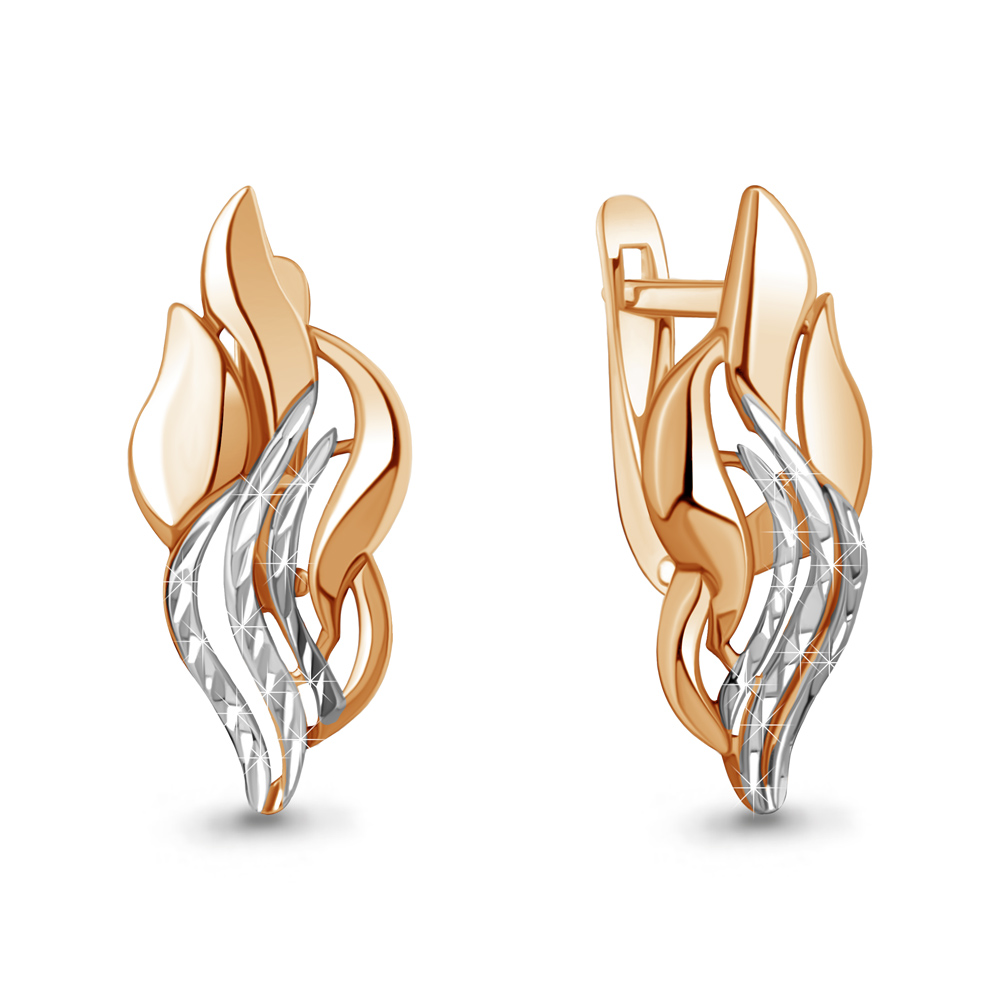 Серьги женские из серебра 925 пробы