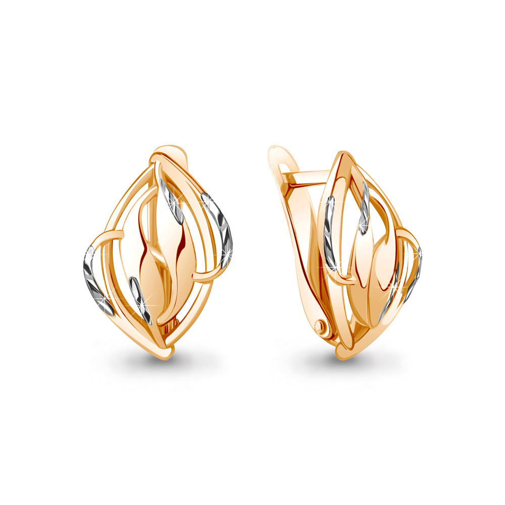 Серьги из золота 375 пробы