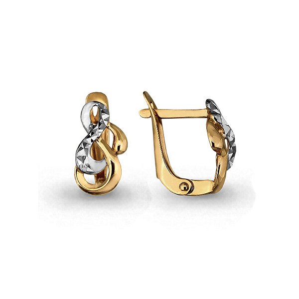 Серьги из золота 375 пробы