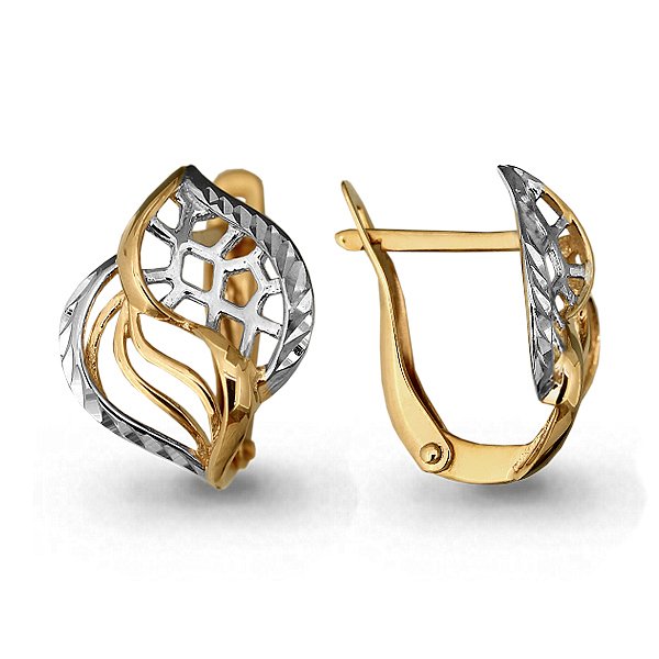 Серьги из золота 375 пробы