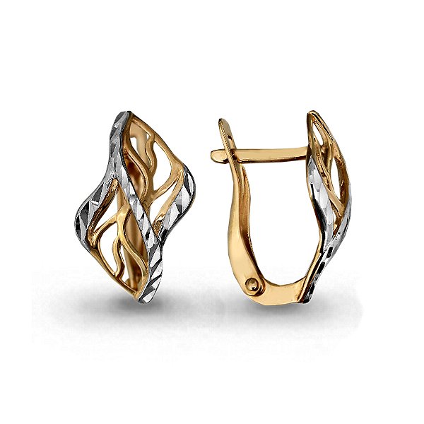 Серьги из золота 375 пробы