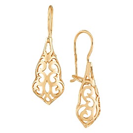 Серьги из золота 585 пробы