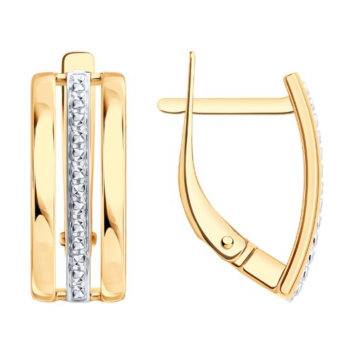 Серьги из золота 585 пробы