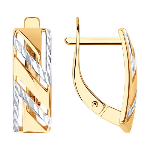 Серьги из золота 585 пробы