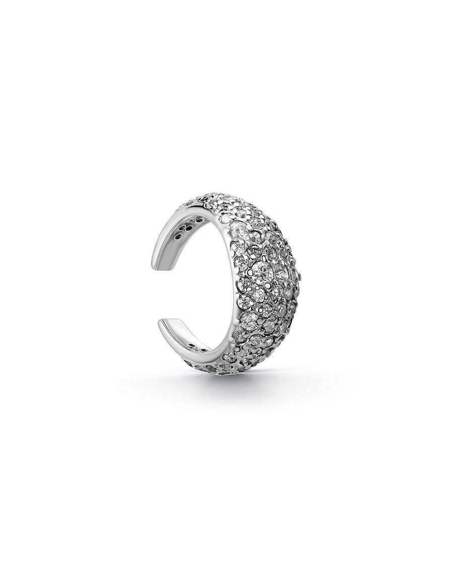 Серьга кафф серебряная 1шт.