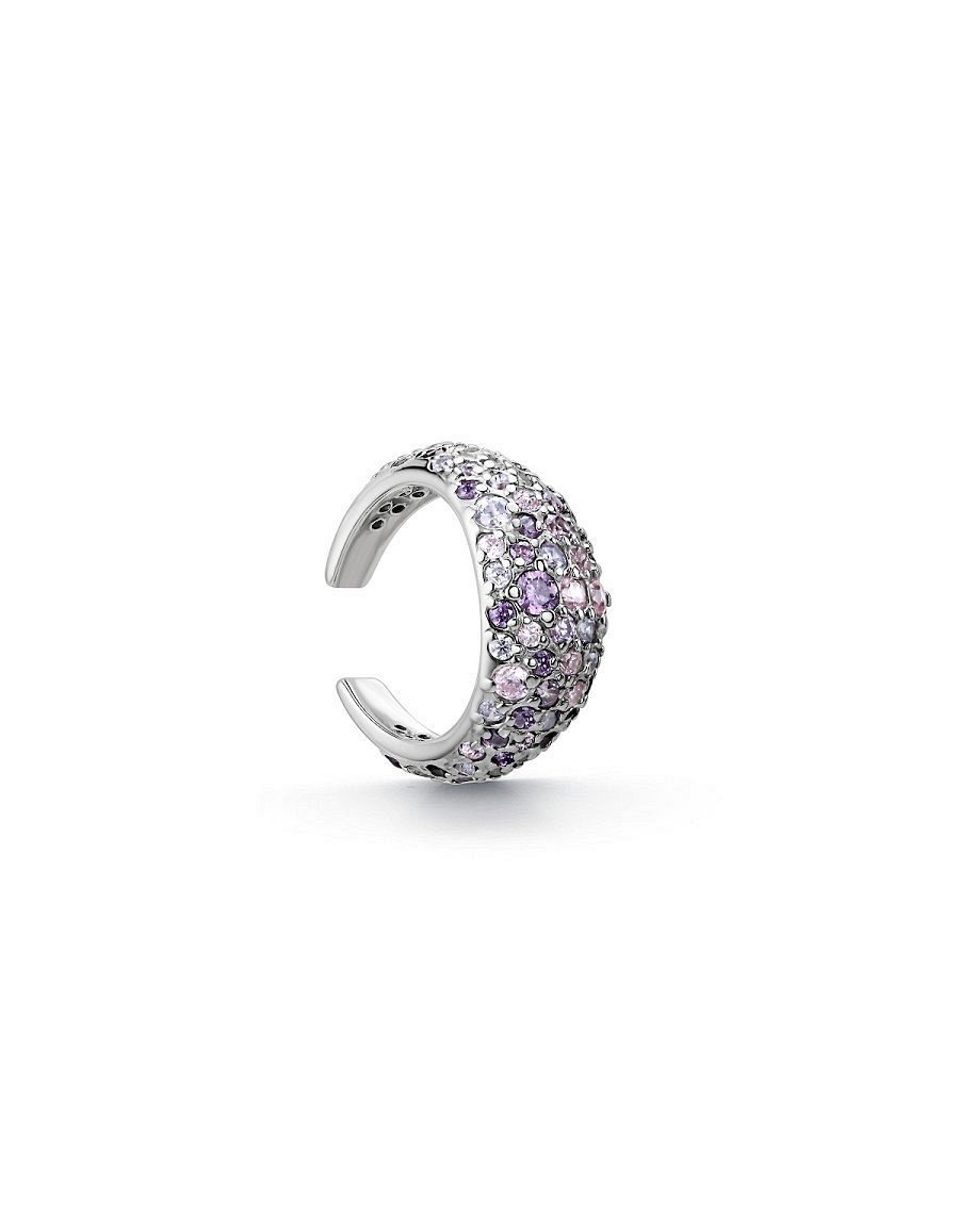 Серьга кафф серебряная 1шт.